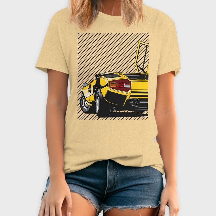 Countach, Tricou Barbati (Unisex)