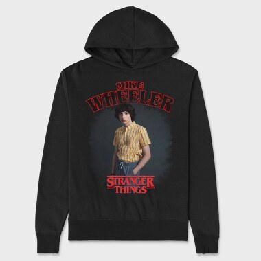 Stranger Things Mike, Hanorac Oversize Barbati (Unisex)