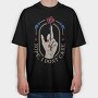 Nope I Dont Care, Tricou Oversize Barbati (Unisex)