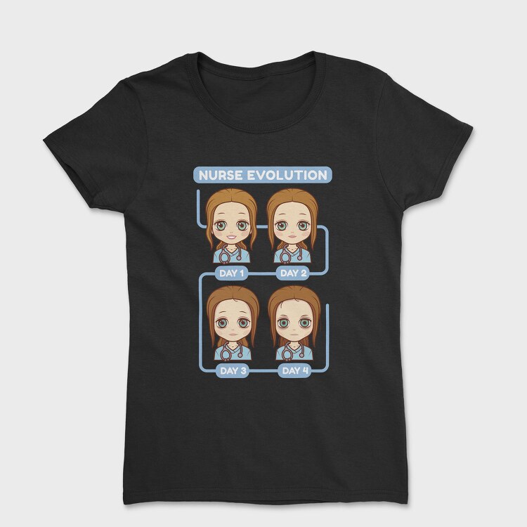 Nurse Evolution, Tricou Femei