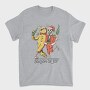 Cool Anti Christmas Skeleton Santa Ginger Cookie, Tricou Barbati (Unisex)