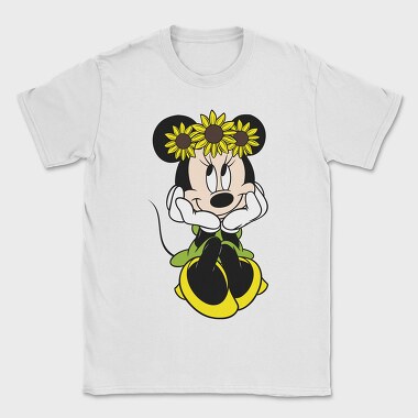 Sunflower Minnie, Tricou Barbati (Unisex)
