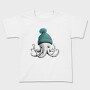 Octopus Winter Hat, Tricou Copii