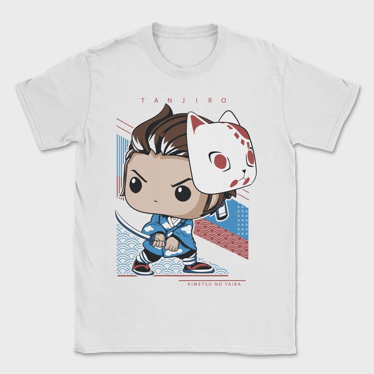 Tanjiro Katana Pop, Tricou Barbati (Unisex)
