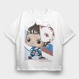 Tanjiro Katana Pop, Tricou Oversize Barbati (Unisex)