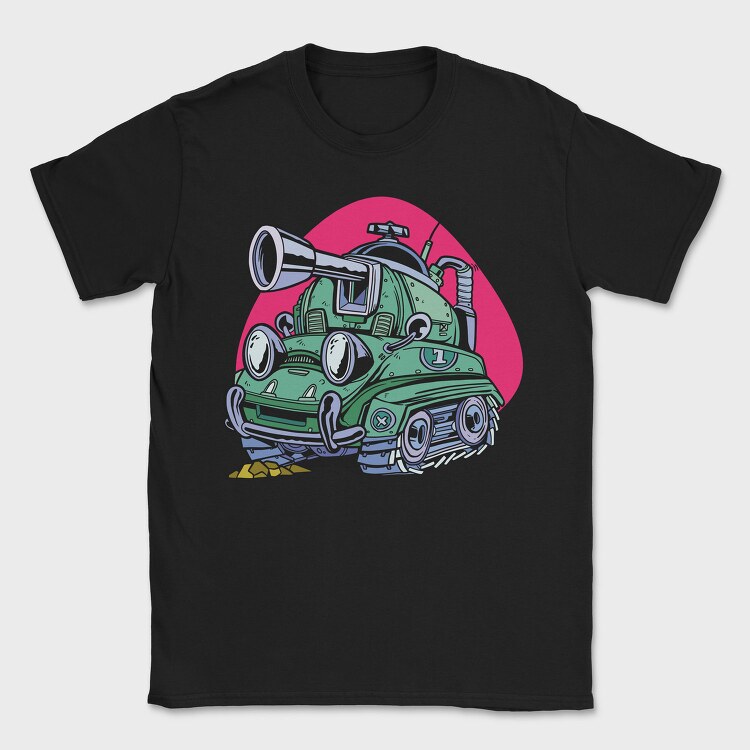 Tank1, Tricou Barbati (Unisex)