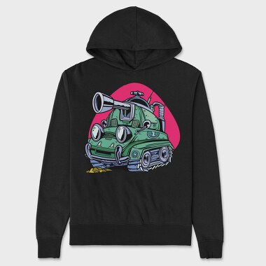 Tank1, Hanorac Oversize Barbati (Unisex)