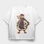 Cool Chicken Funny, Tricou Oversize Barbati (Unisex)