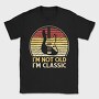 Not Old Classic Retro Guitar, Tricou Barbati (Unisex)