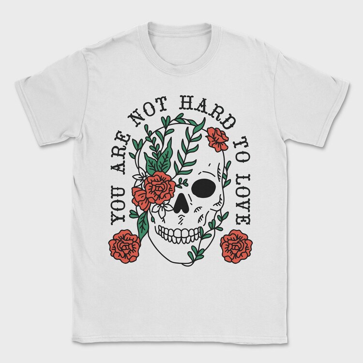 Not Hard to Love, Tricou Barbati (Unisex)