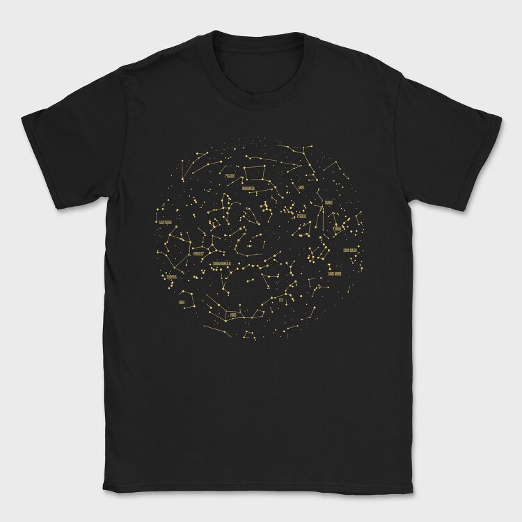 North Constellations, Tricou Barbati (Unisex)
