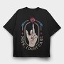 Nope I Dont Care, Tricou Oversize Barbati (Unisex)
