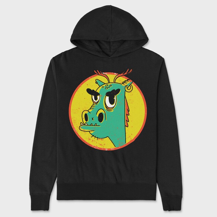 Cool Dragon, Hanorac Oversize Barbati (Unisex)