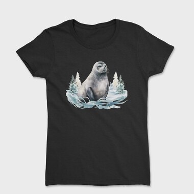Seal Winter Snow, Tricou Femei