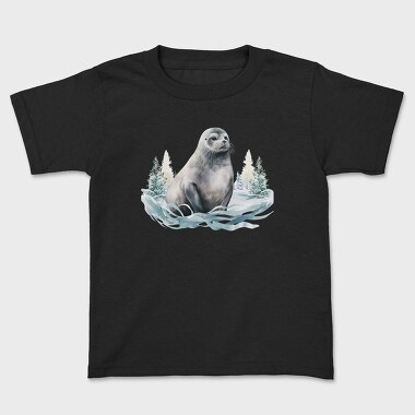 Seal Winter Snow, Tricou Copii