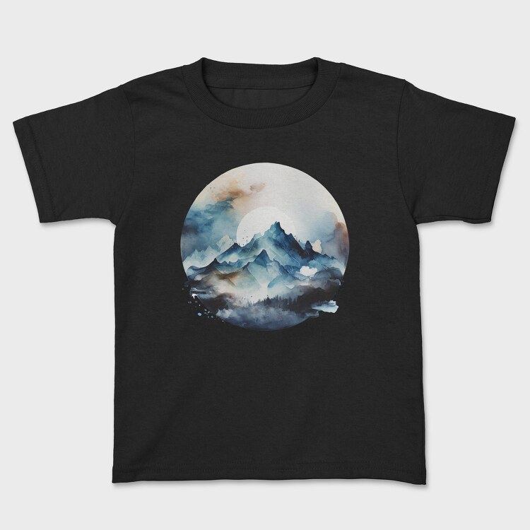 Serenity Mountain Circle, Tricou Copii