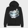 Serenity Mountain Lake, Hanorac Oversize Barbati (Unisex)
