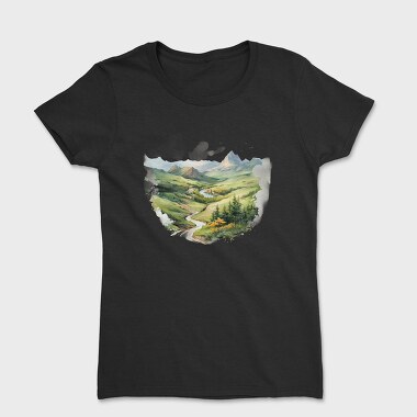 Serenity Mountain River, Tricou Femei
