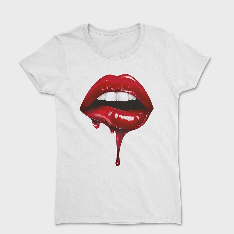 Sexy Lips Blood, Tricou Femei