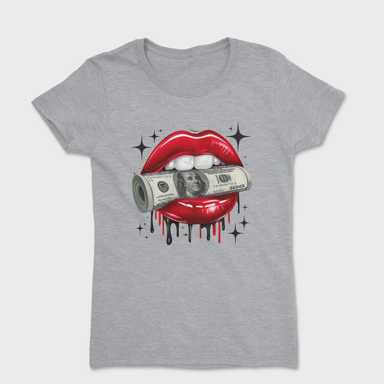 Sexy Lips Money, Tricou Femei