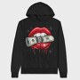 Sexy Lips Money, Hanorac Oversize Barbati (Unisex)