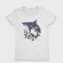 Shark Floral Night, Tricou Femei
