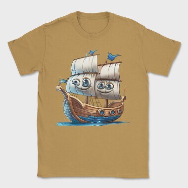 Ship Face Sailor, Tricou Barbati (Unisex)
