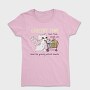 Shopping Cart Cat Grocery, Tricou Femei
