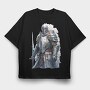 Silver Knight Savior, Tricou Oversize Barbati (Unisex)