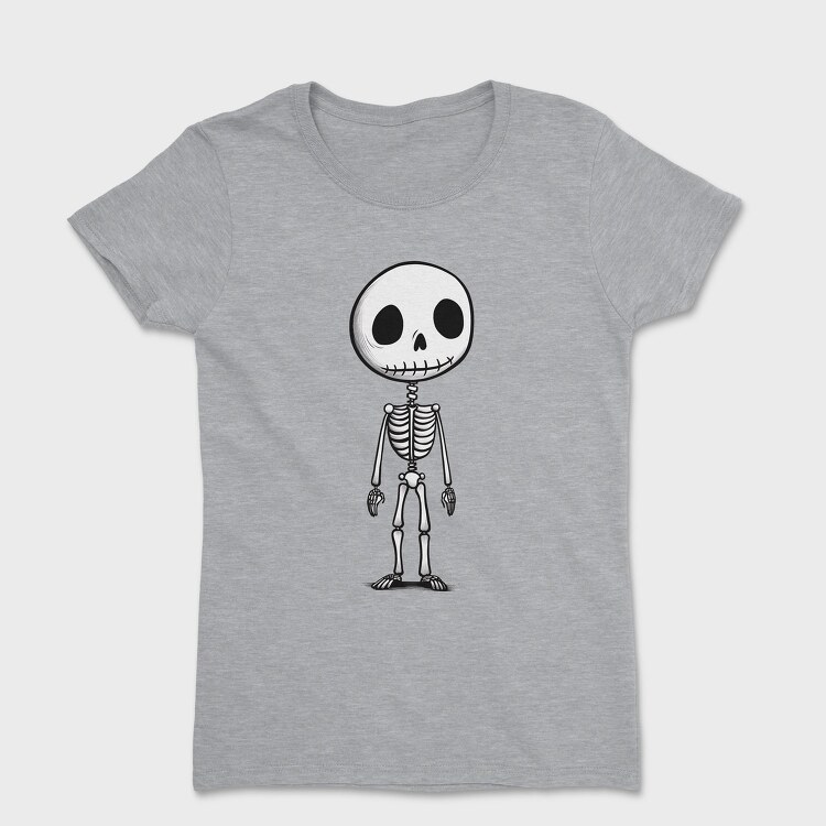 Skeleton Cartoon, Tricou Femei