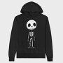 Skeleton Cartoon, Hanorac Oversize Barbati (Unisex)
