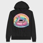 Skeleton Floaty Rainbow, Hanorac Oversize Barbati (Unisex)