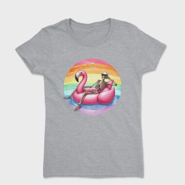 Skeleton Floaty Sunglasses, Tricou Femei