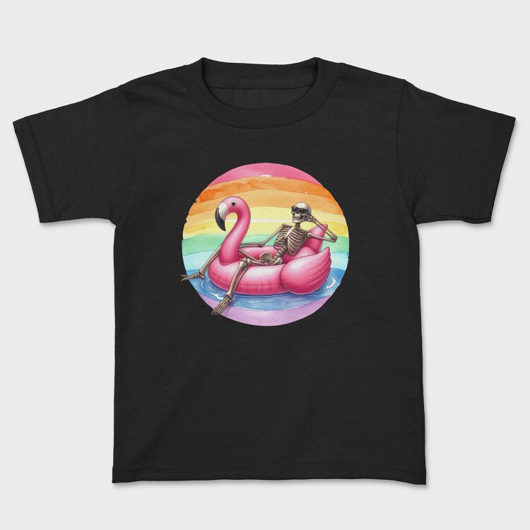Skeleton Floaty Sunglasses, Tricou Copii