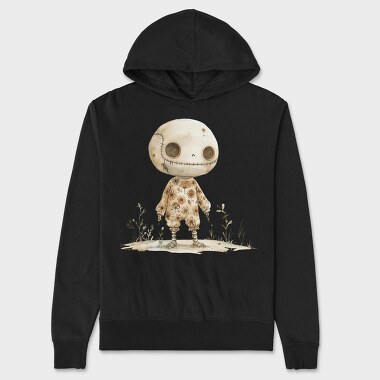 Skeleton Flower Garden, Hanorac Oversize Barbati (Unisex)