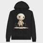 Skeleton Flower Garden, Hanorac Oversize Barbati (Unisex)