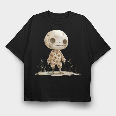 Skeleton Flower Garden, Tricou Oversize Barbati (Unisex)
