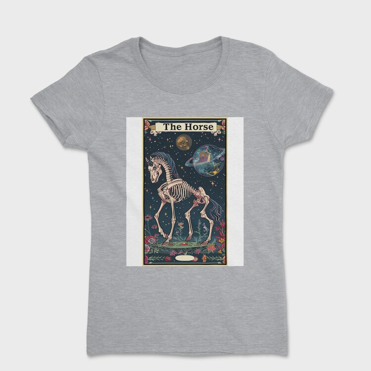 Skeleton Horse Space, Tricou Femei