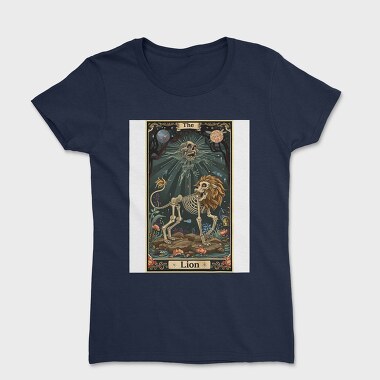 Skeleton Lion 98070343, Tricou Femei