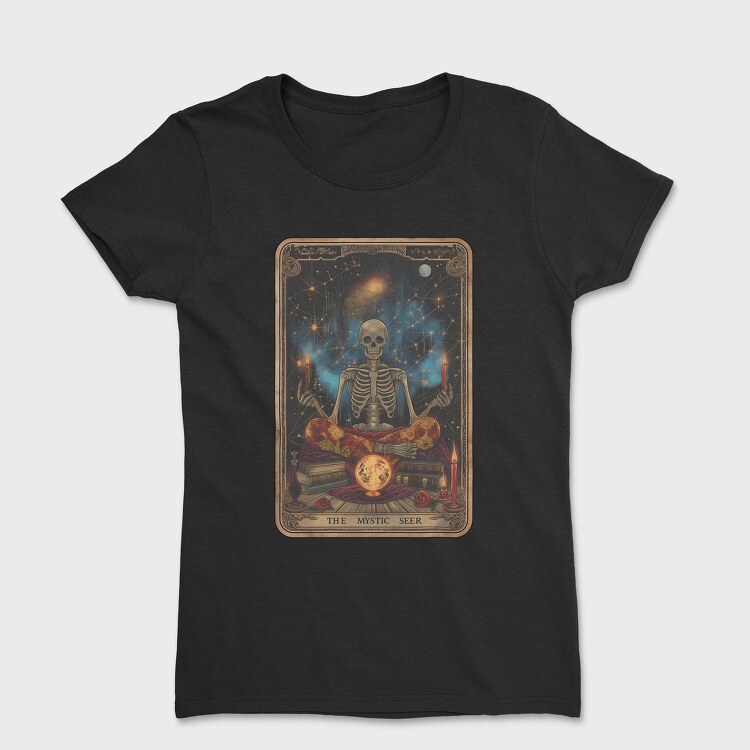 Skeleton Mystic Seer, Tricou Femei