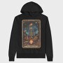 Skeleton Mystic Seer, Hanorac Oversize Barbati (Unisex)