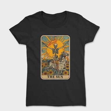 Skeleton Sun Horse, Tricou Femei