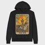 Skeleton Sun Horse, Hanorac Oversize Barbati (Unisex)