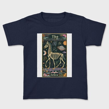 Skeleton Zebra Space, Tricou Copii
