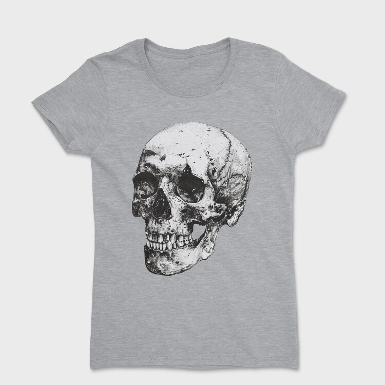 Skull Gothic Art, Tricou Femei