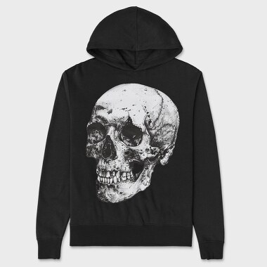 Skull Gothic Art, Hanorac Oversize Barbati (Unisex)