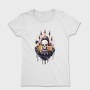 Skull Roses Candles, Tricou Femei