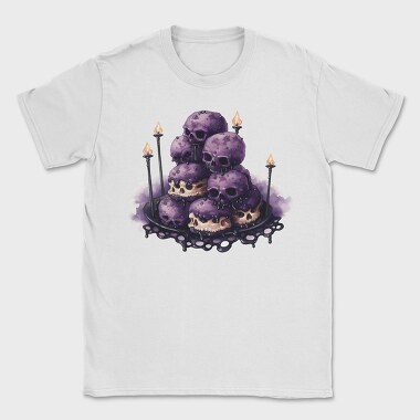 Skulls Candles Gothic, Tricou Barbati (Unisex)