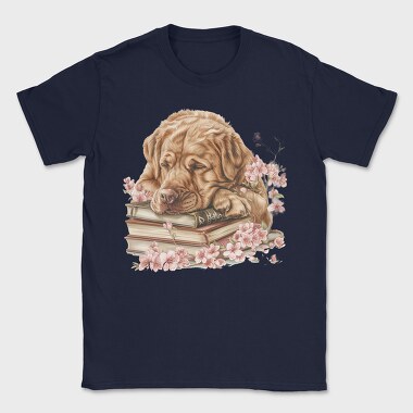 Sleeping Dog Books Flowers, Tricou Barbati (Unisex)