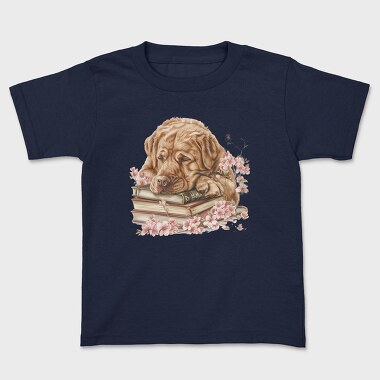 Sleeping Dog Books Flowers, Tricou Copii